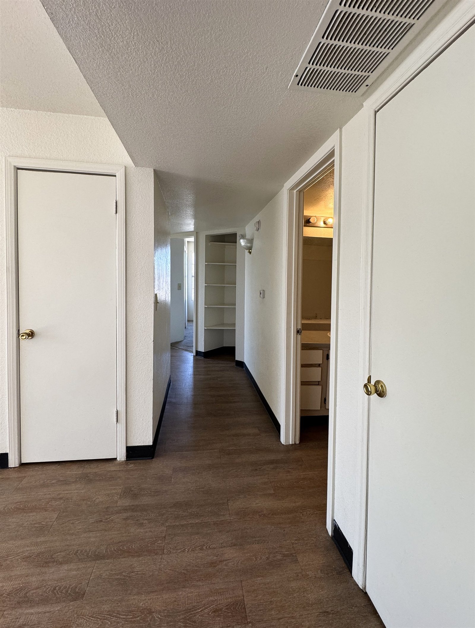 Hallway and storage at Avalon Cove